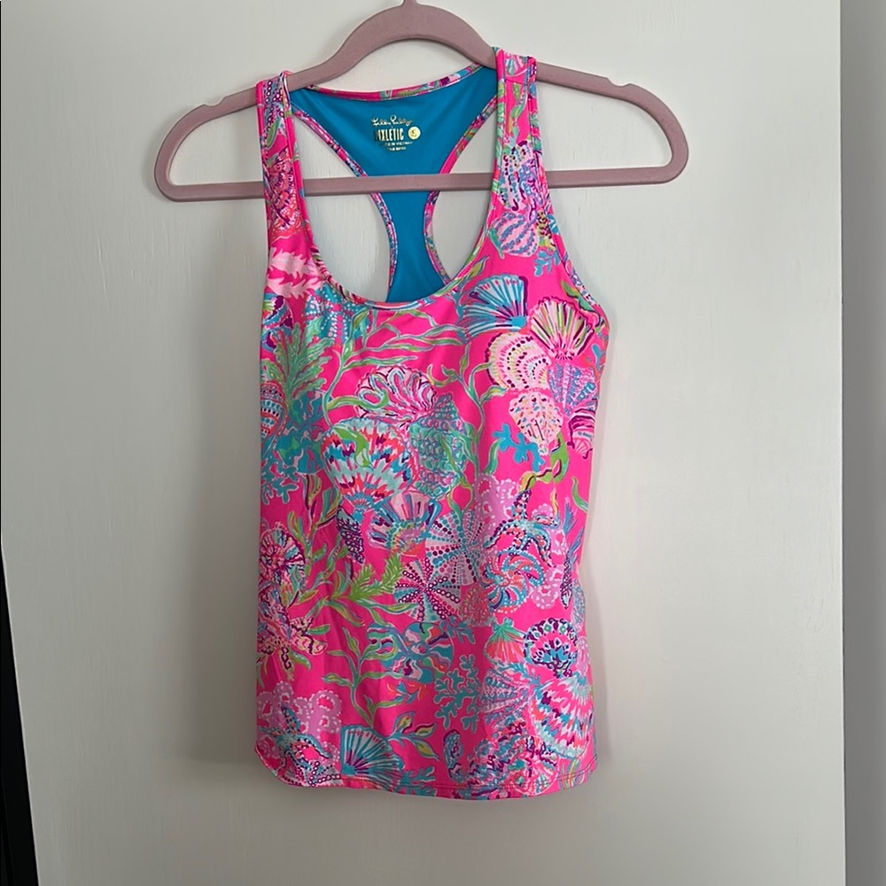 Lilly Pulitzer luxletic bra top size small EUC